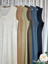 Casual Knitted Long Sleeveless Dresses